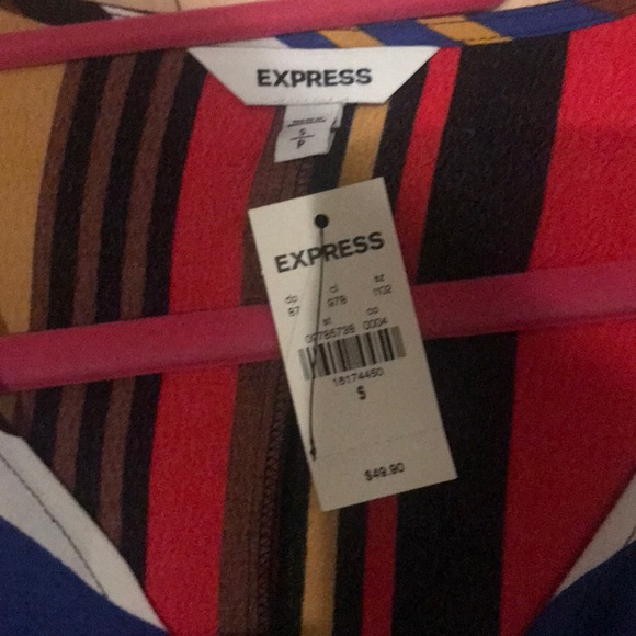 Express multi color striped top 3/$25 - Picture 2 of 2